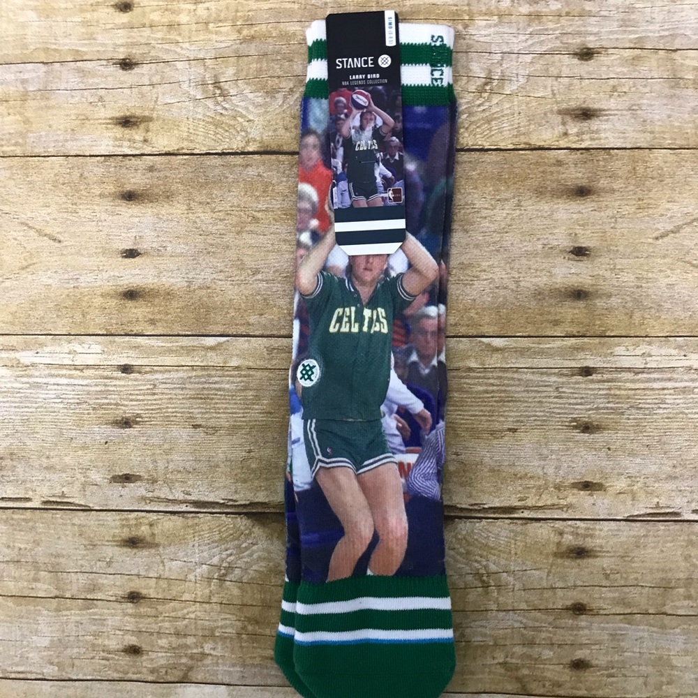 NWT Stance NBA Legend Collection Socks - Larry Bird